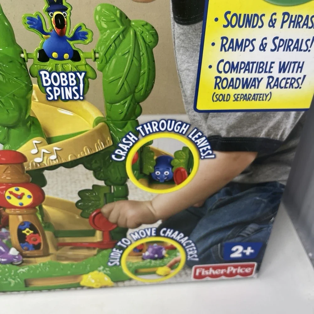 Disney Jungle Junction Roadway Playset Fisher Price 2011 NIB Rare